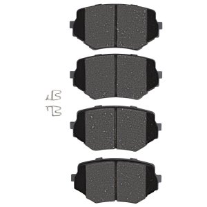 Chevrolet Tracker Brake Pads - Front - R1 Concepts - Optimum OE - `96-`08